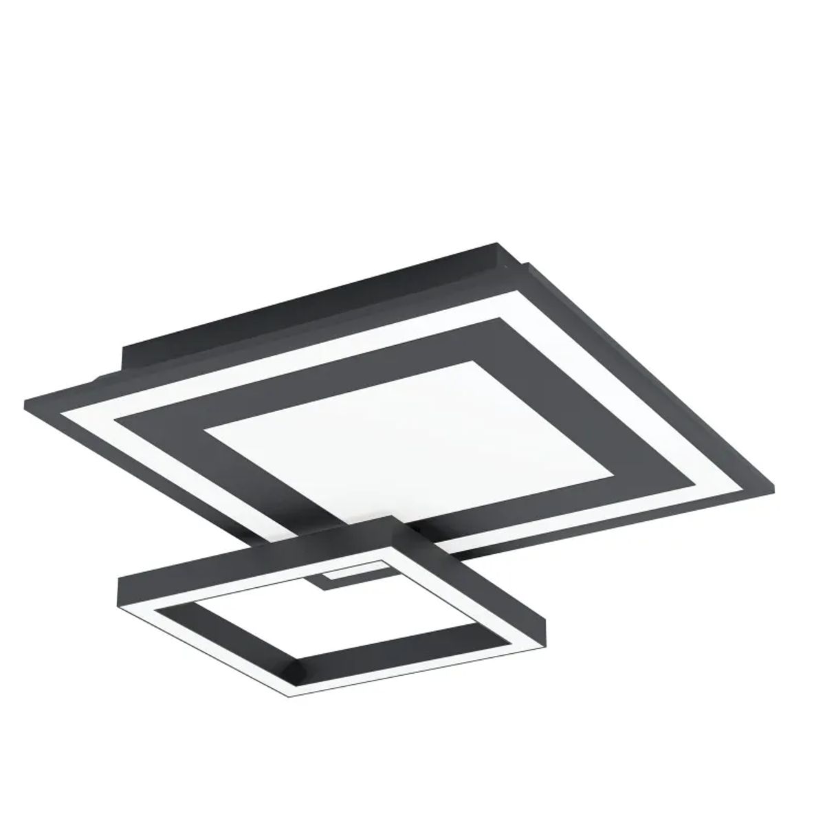 EGLO Savatarila-Z Loft 450x450 Rgb 1320+1280lm 2700-6500k Sort - Loftlampe - 900025