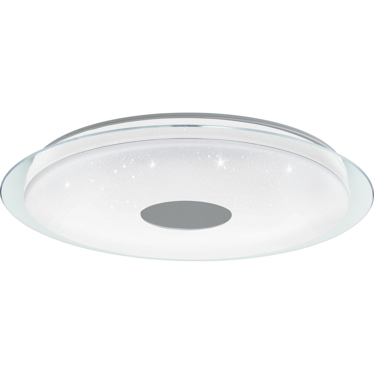 Eglo - Totari-z Plafond Lampe - Krom Hvid ø77 Cm - Tw Zigbee Bt