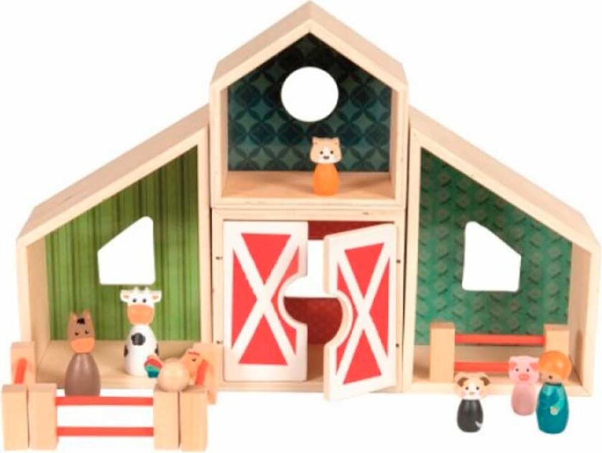 Egmont Toys - Bondegård I Træ - (511080)