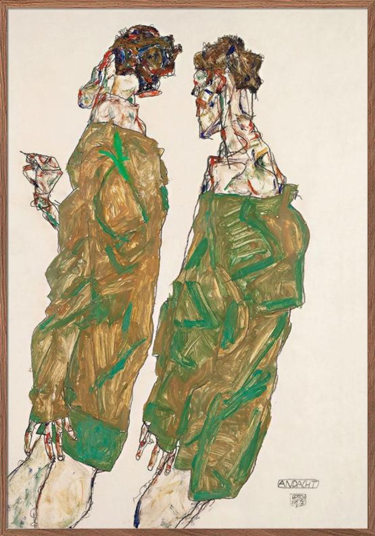 Egon Schiele - Devotion