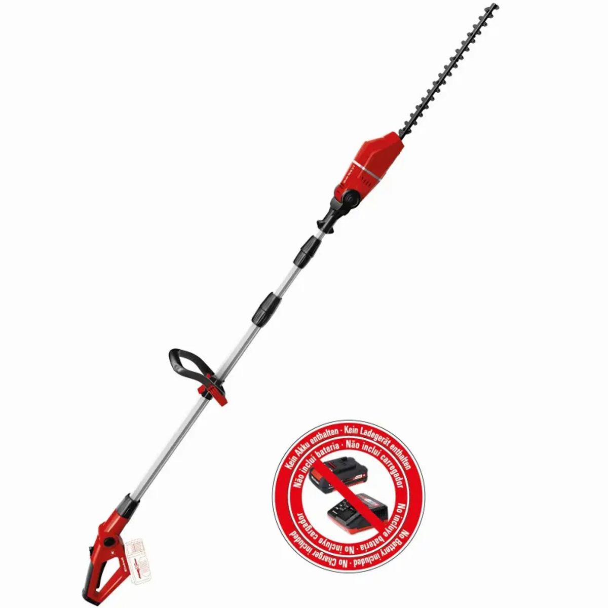 Einhell Akku-hækkeklipper 45 cm med teleskopskaft - GE-HH 18/45 Li T-Solo