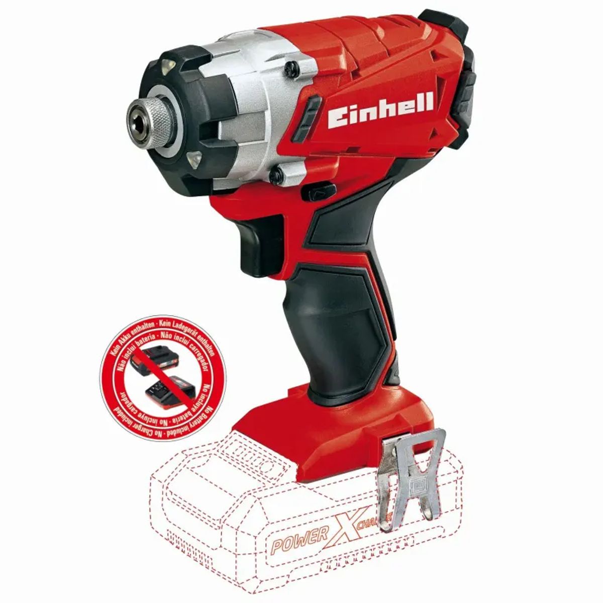 Einhell Akku-slagnøgle 18 V Li-ion Solo - TE-CI 18/1