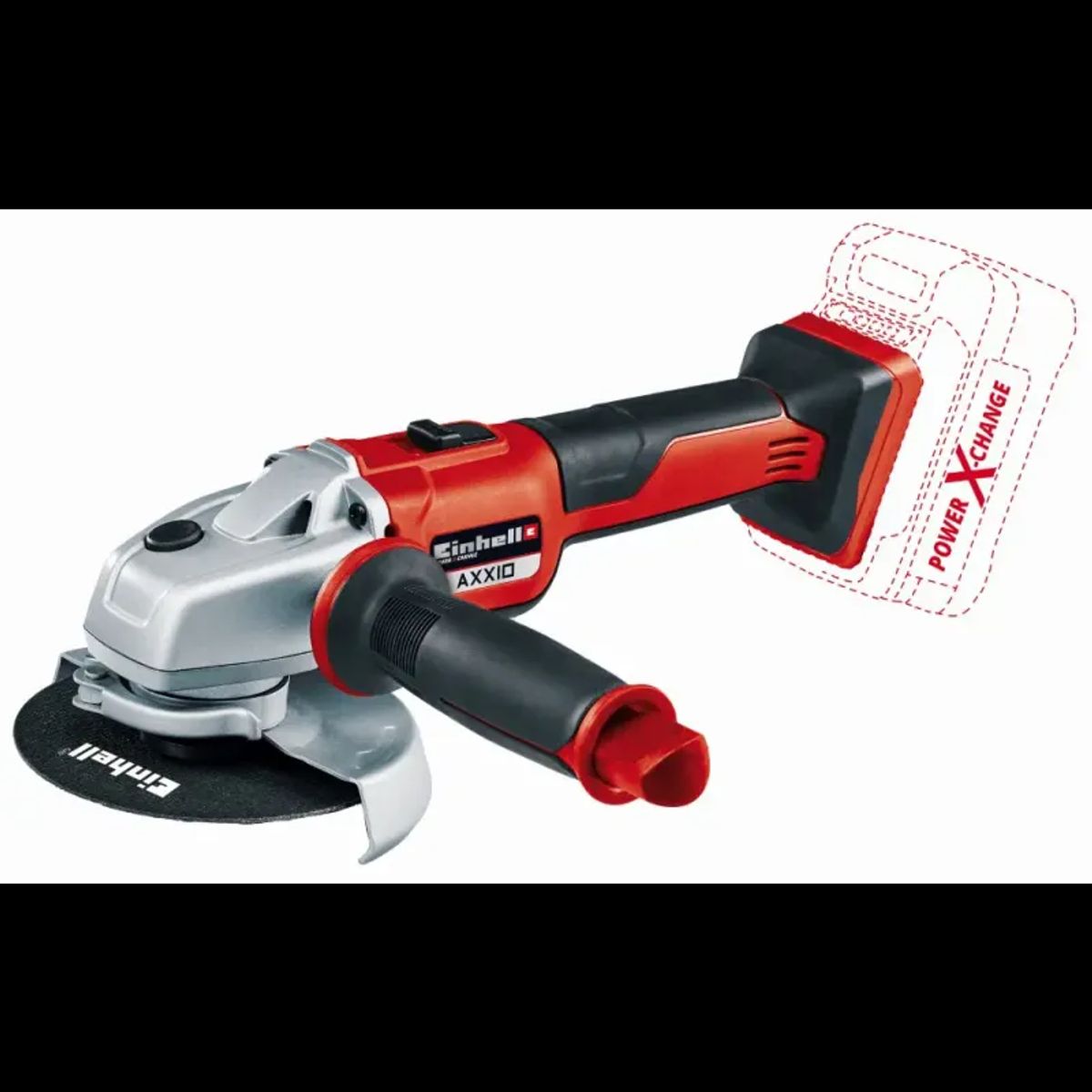 Einhell AXXIO vinkelsliber 18 Volt Ø125 mm. u/batteri og lader