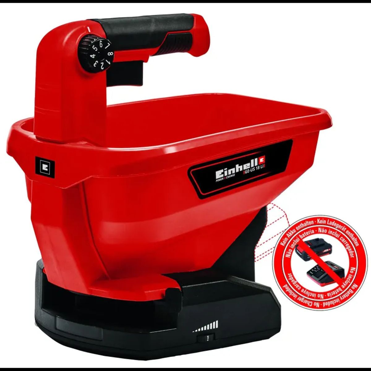 Einhell Gødning & Saltspreder 3,3L Solo 18V - GE-US 18 - 3415410