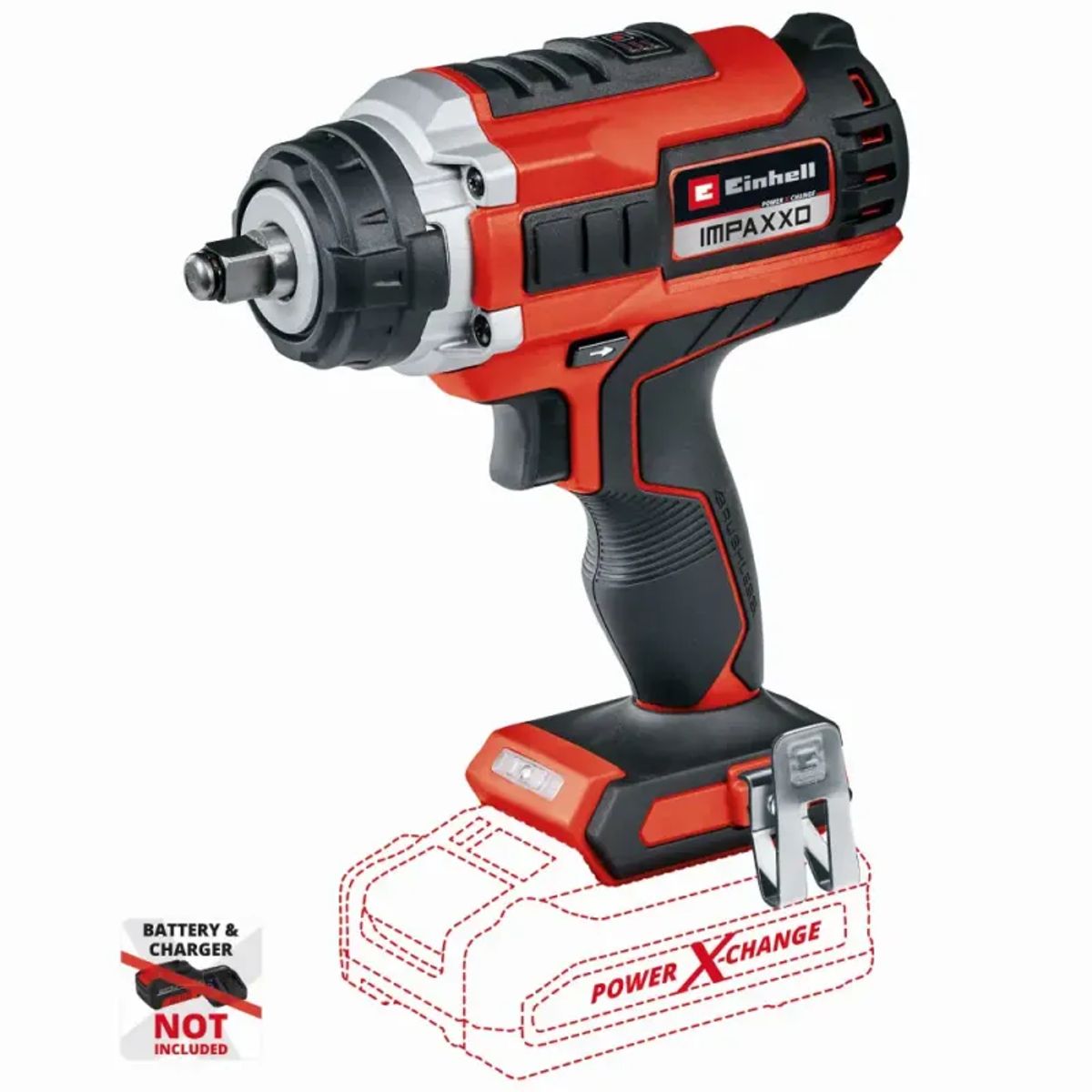 Einhell IMPAXXO 18/400 akku slagskruemaskine 18V u/batteri og lader