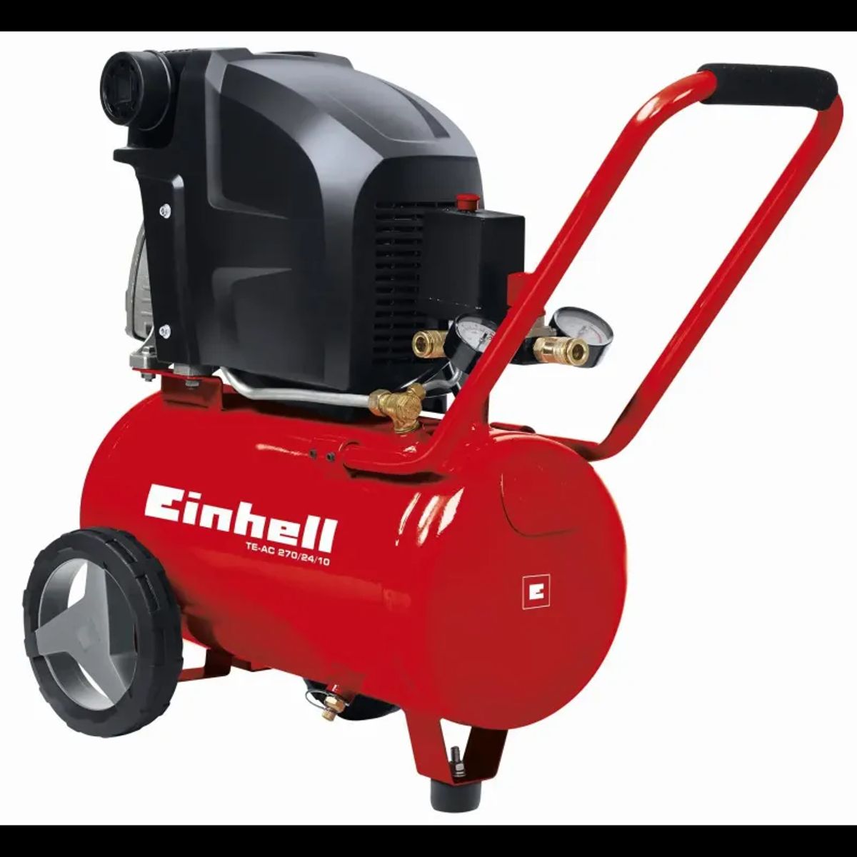 Einhell Kompressor 24 liter / 10 bar - TC-AC 270/24/10