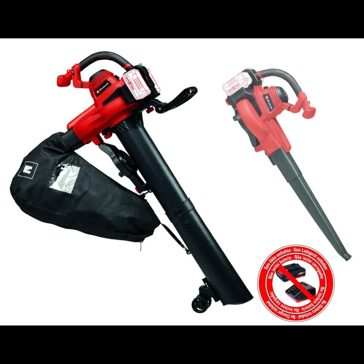 Einhell Løvsuger/-blæser TURBO Solo 2x18V - GE-CL 36/230 - 3433630