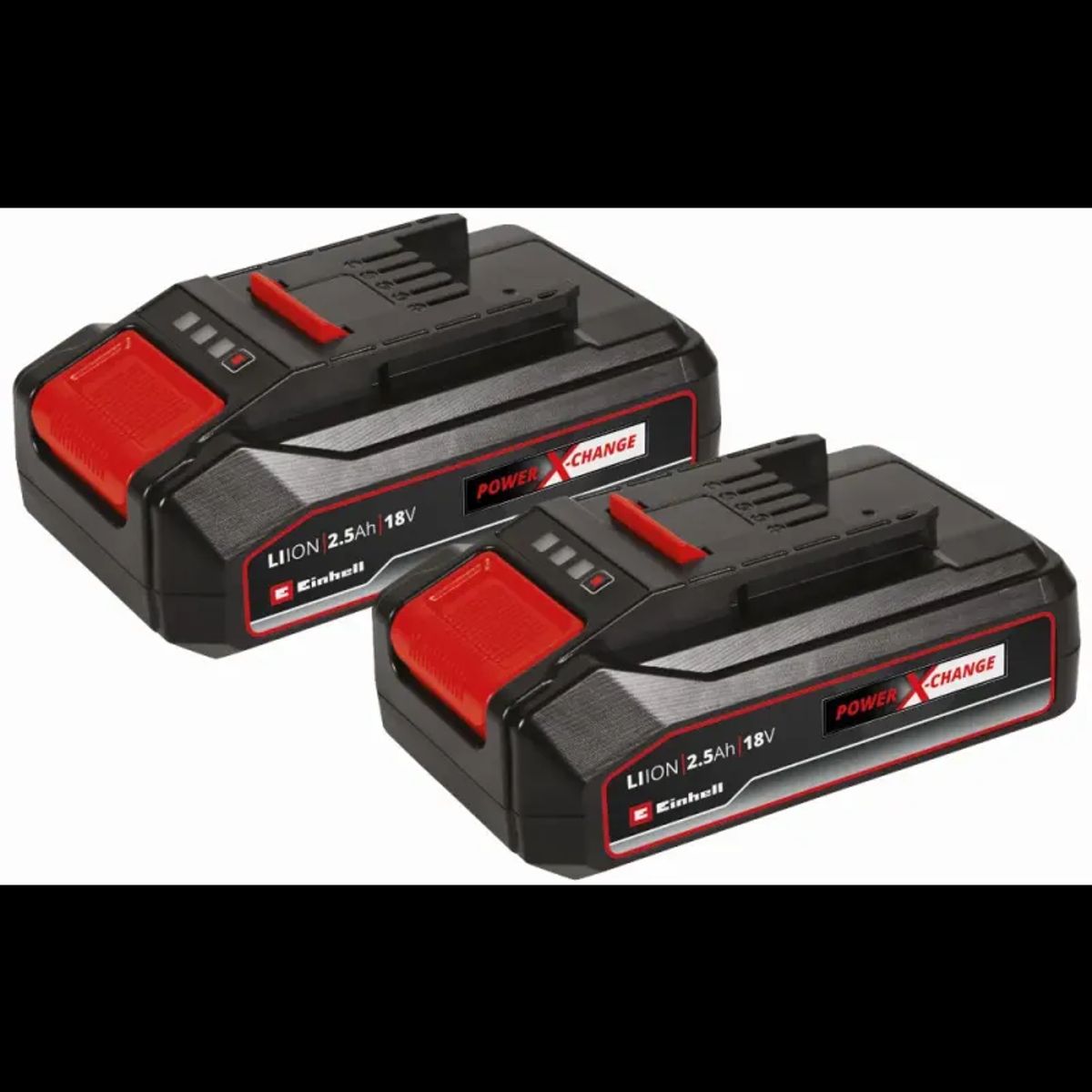 Einhell Power-X-Change twinpack batteri 2x18v/2,5 Ah