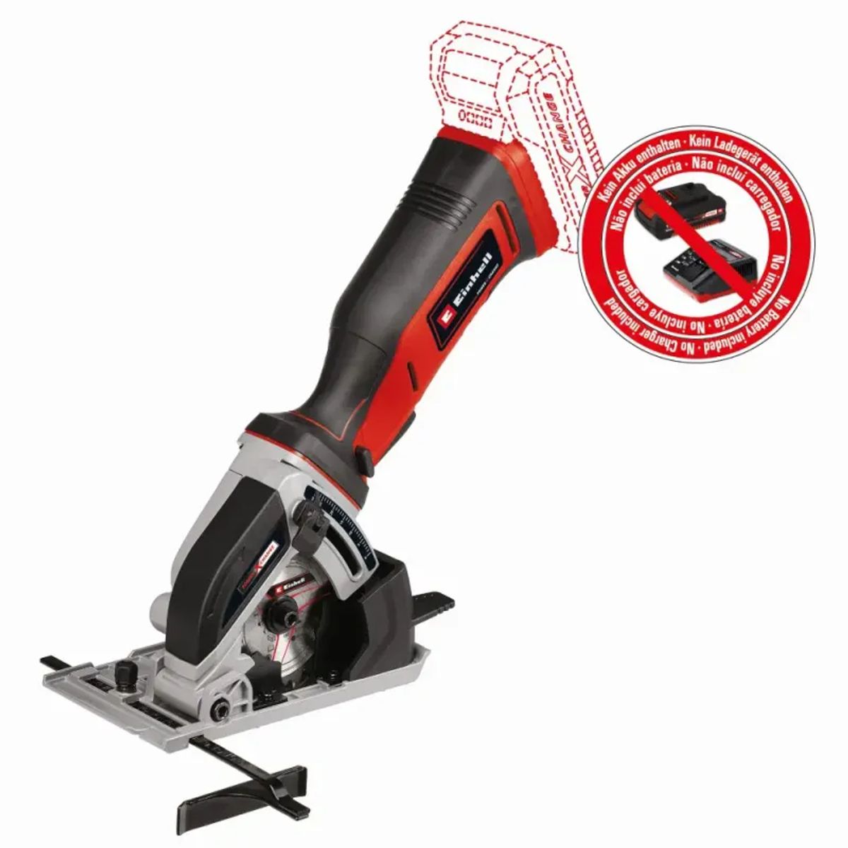 Einhell TE-CS 18/89 Li akku minirundsav 18 volt u/batterio og lader