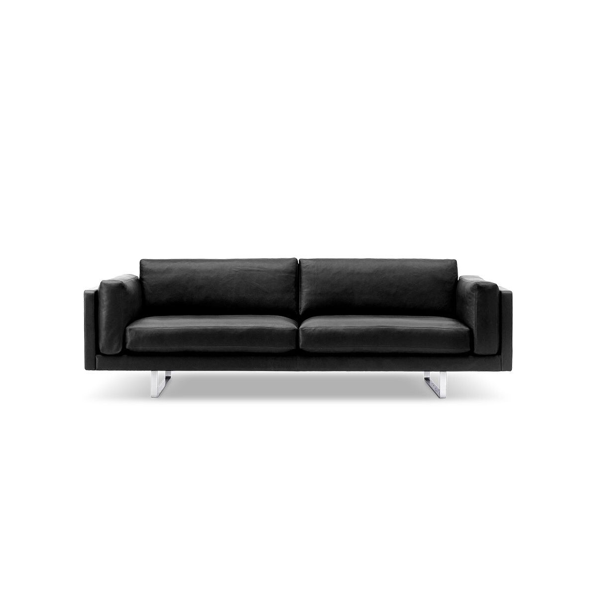 EJ 280 Pure Sofa i sort læder fra Erik Jørgensen