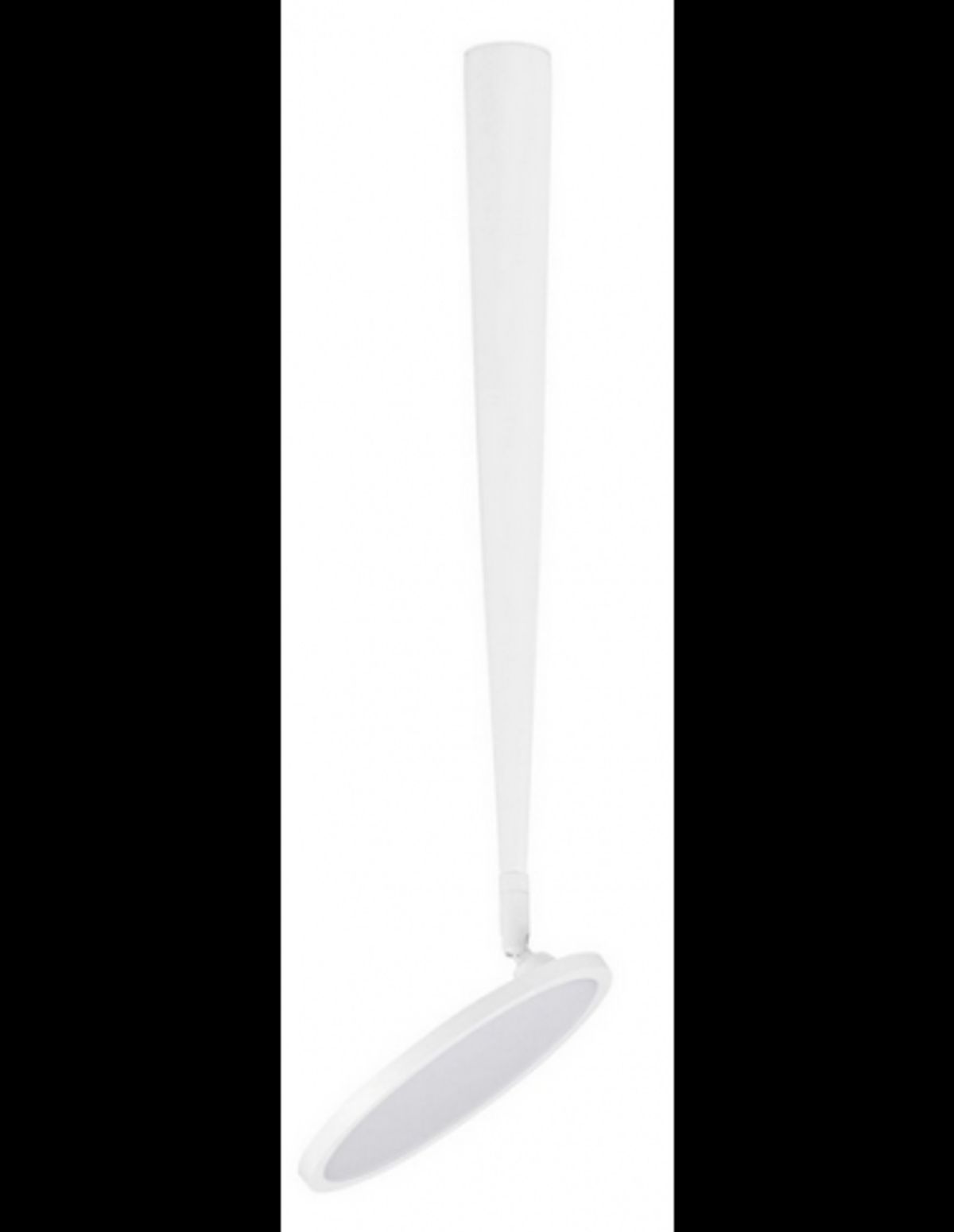 EKEI Loftlampe i aluminium H55 cm 1 x 14W LED - Mat hvid