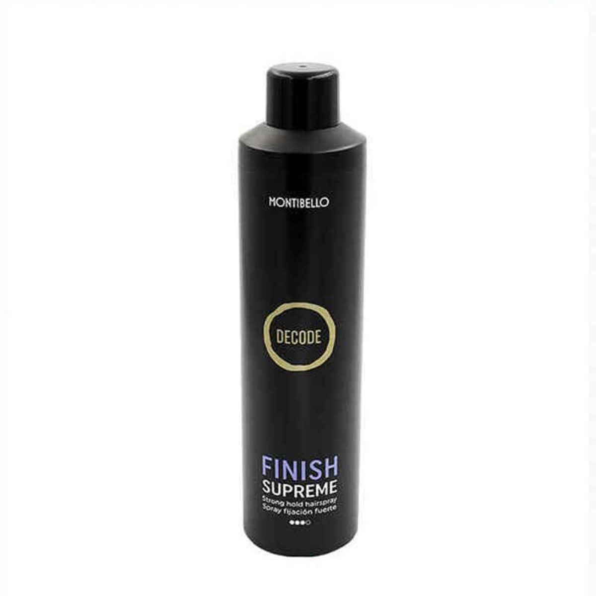 Ekstra fast hold hårspray Decode Finish Supreme Montibello (400 ml)