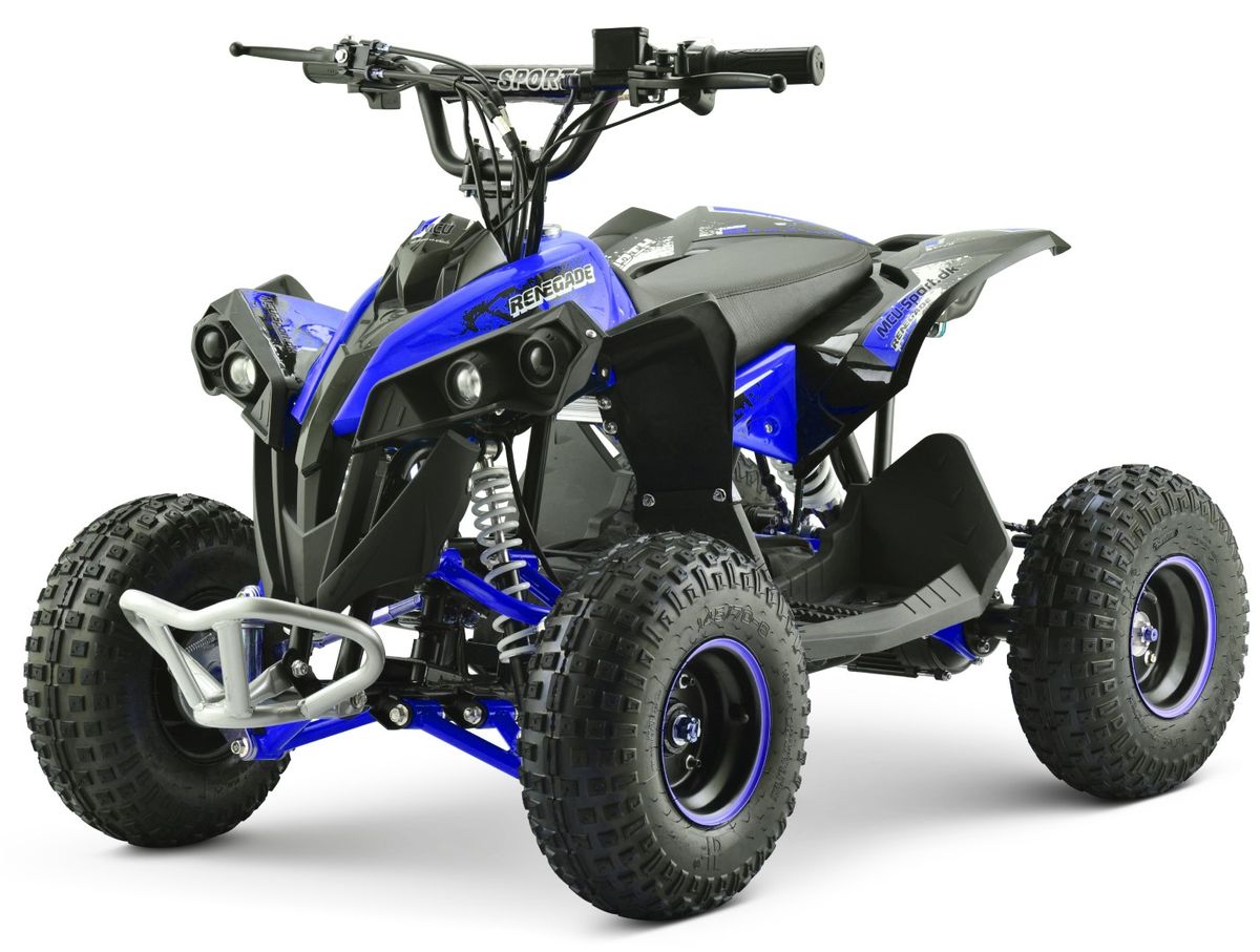 EL ATV Renegade Brushless 1200W 48V Kardan, Blå