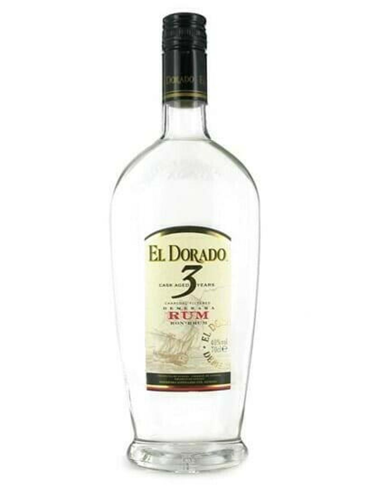 El Dorado 3 Yo White Rum Fl 70