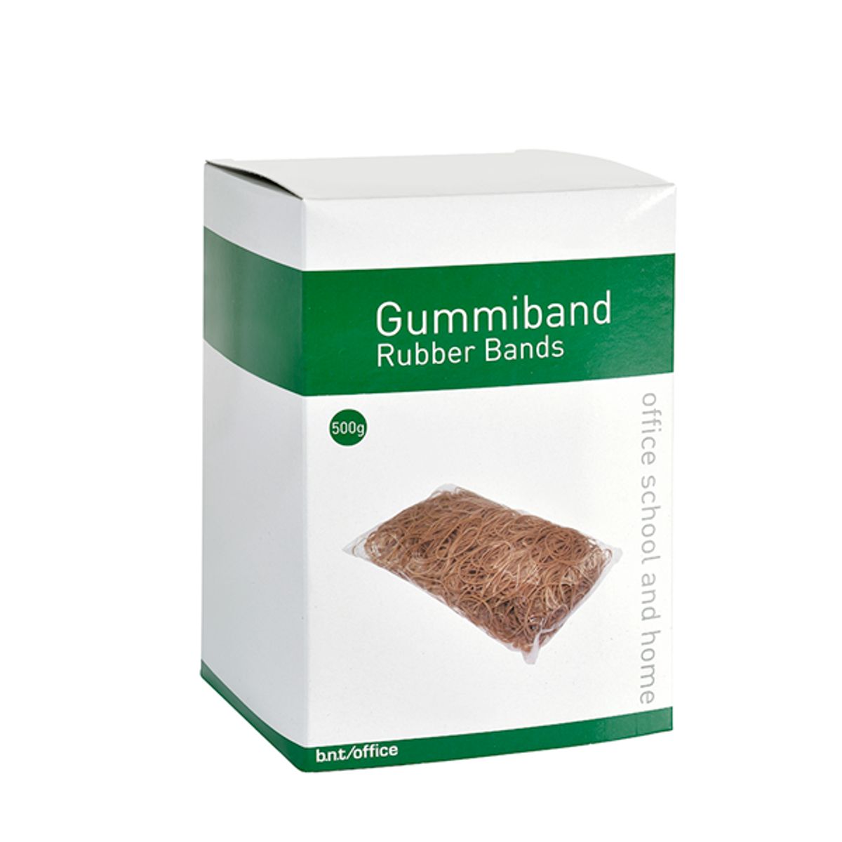 Elastikker Gummibånd - 100 x 3 mm Brune 500 gram - 190900