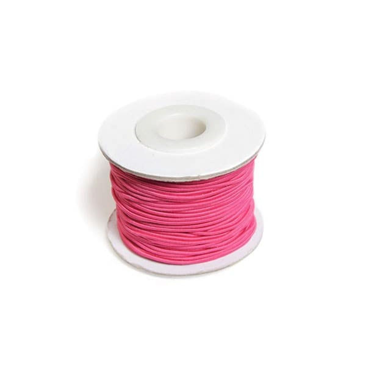 Elastiksnor 1,2mm x 25m Pink