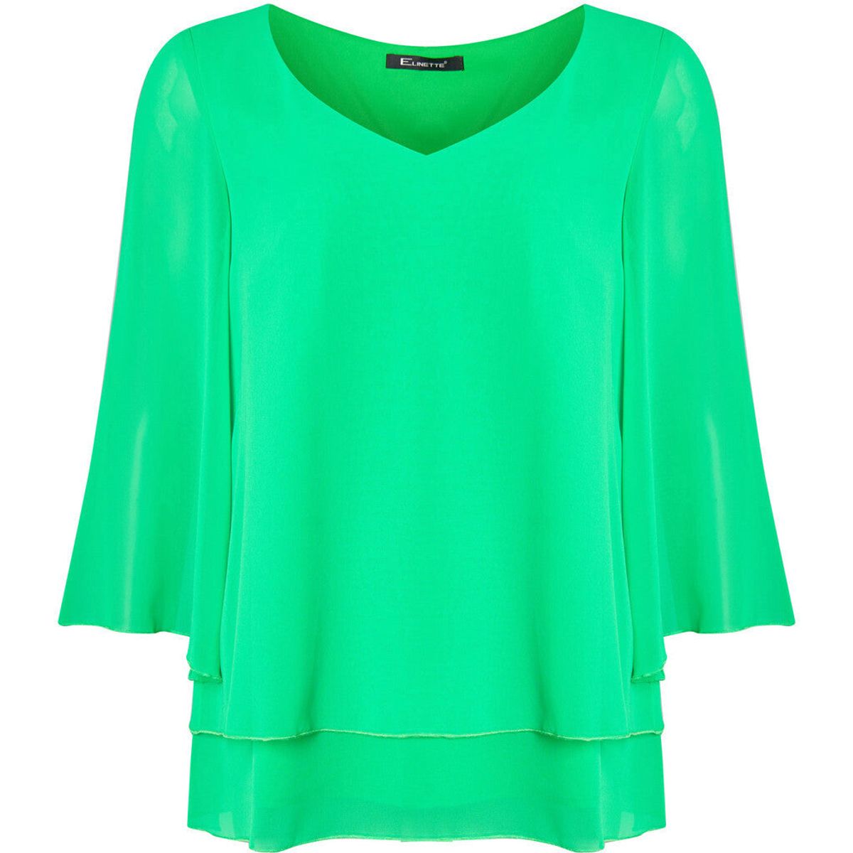 Elcamma - Flash Green - Bluse - 40