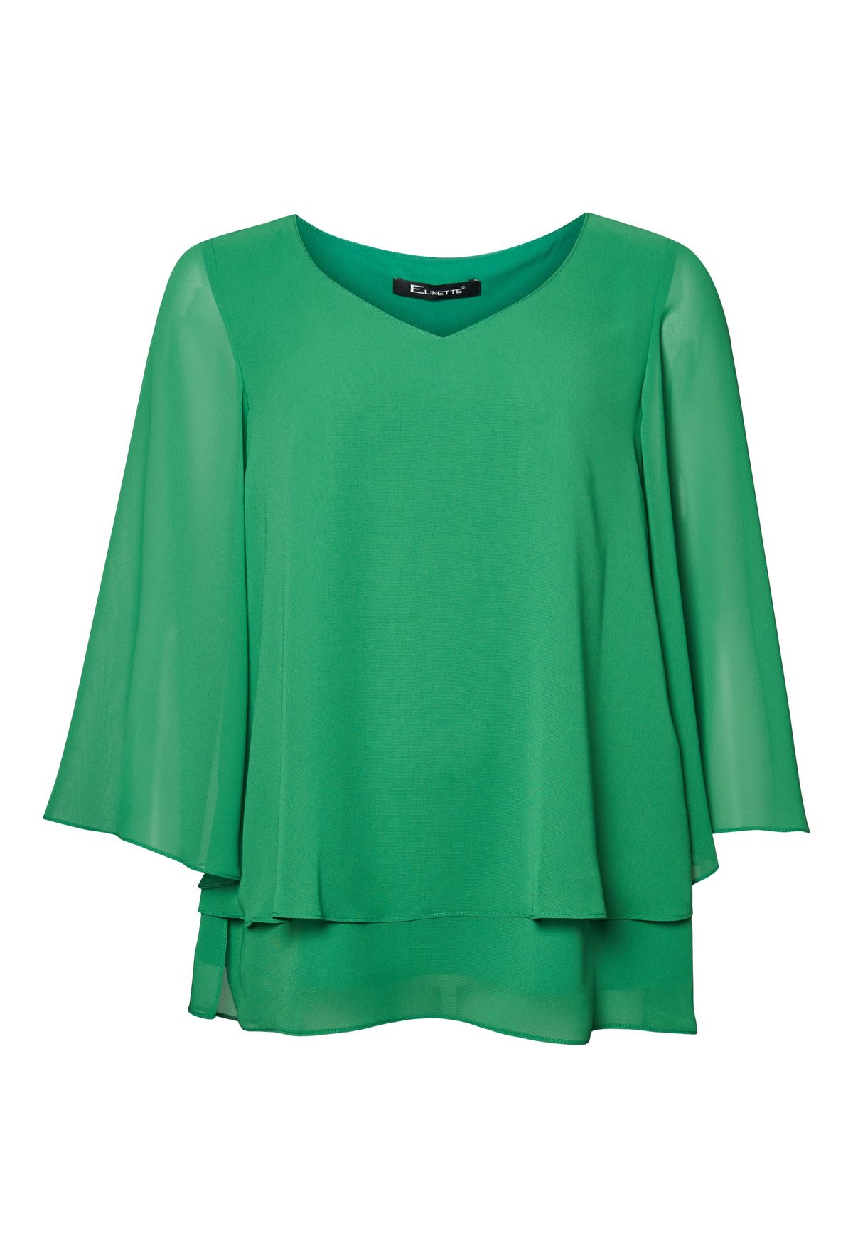 Elcamma - Grass Green - Bluse - 38