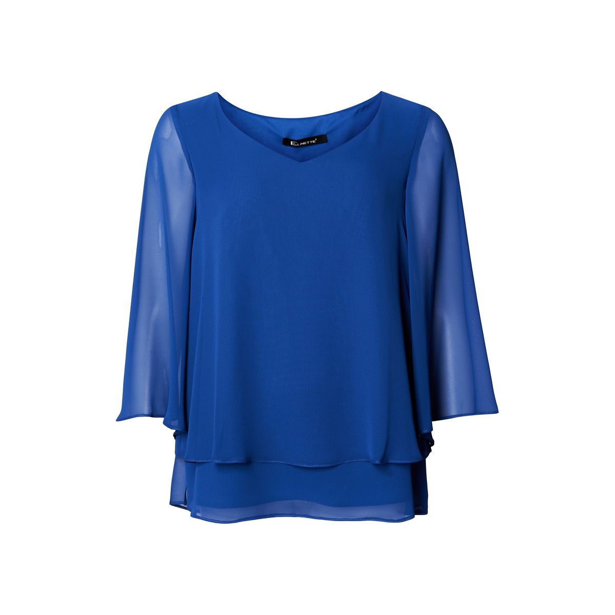 Elcamma - Royal Blue - Bluse - 42