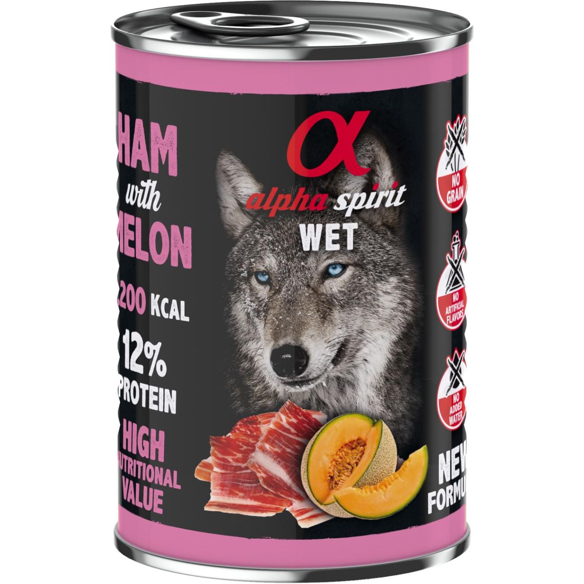 Eldorado - AlphaSpirit Skinke med Melon 400g, Vådfoder - Hundefoder - Alt til Hunden