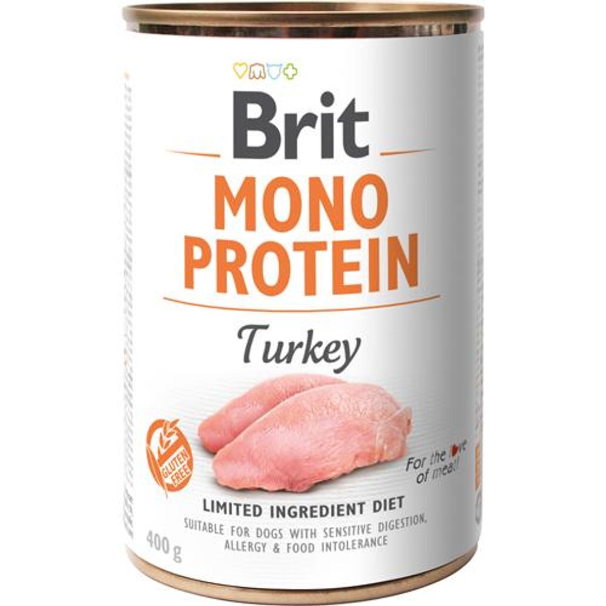 Eldorado - Brit Mono Protein Kalkun, 400gr, Til Følsom Fordøjelse - Hundefoder