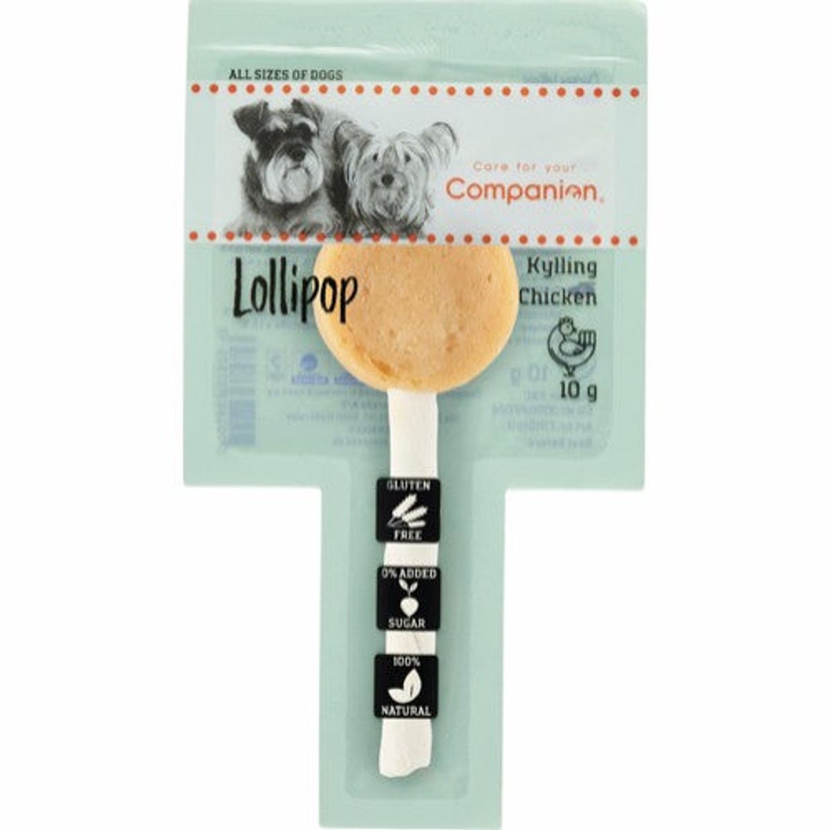 Eldorado - Companion Lollipop 10g -Kyllinge - Hundegodbidder