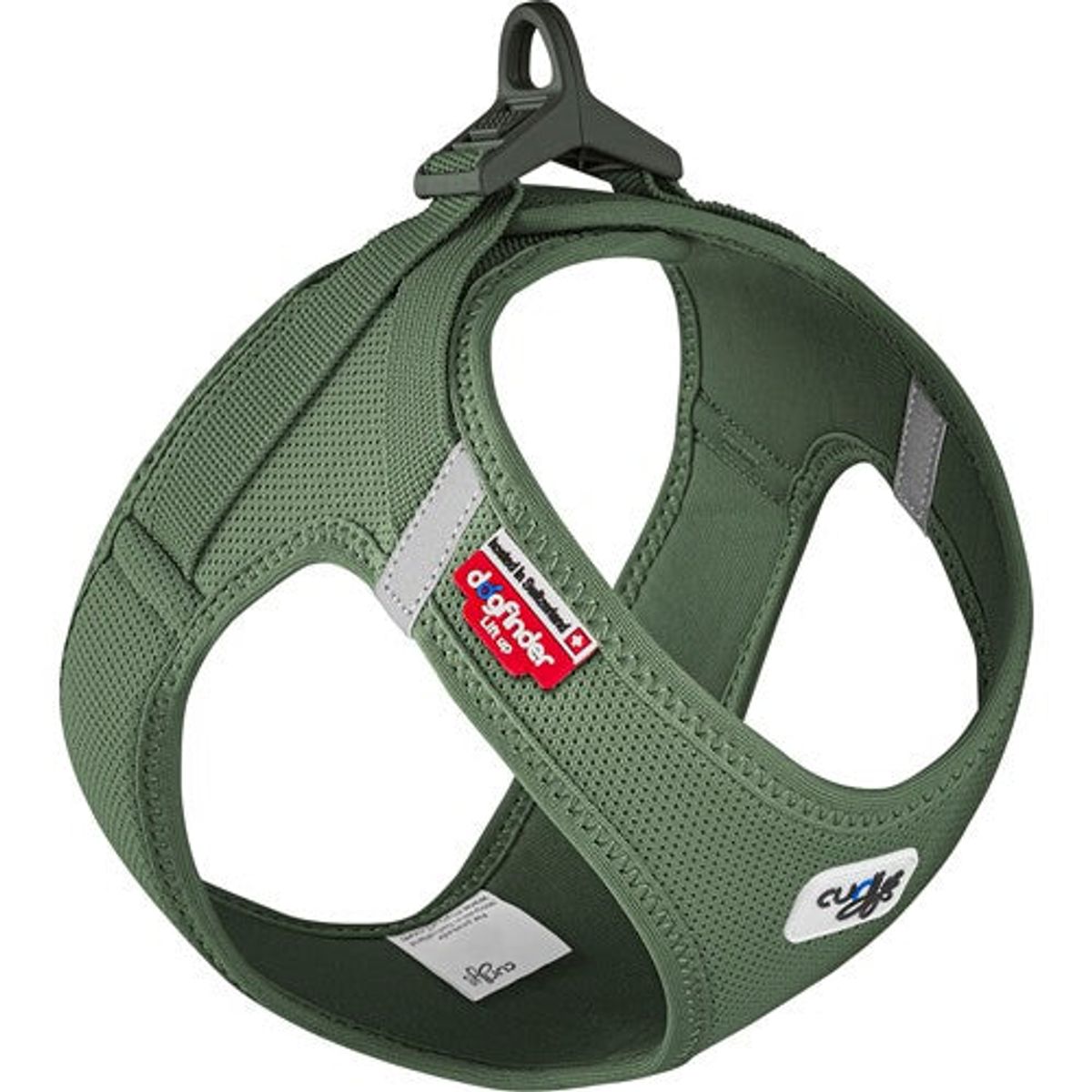 Eldorado - Curli Clasp Air-Mesh Sele Grøn 3XS-XL - 3XS 26-30cm