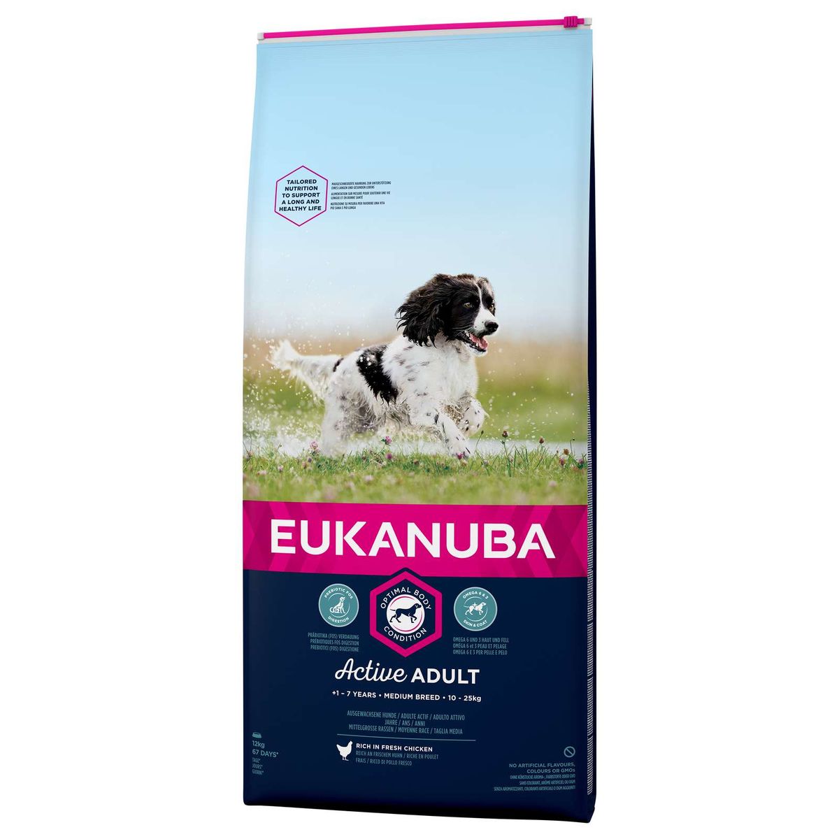 Eldorado - Eukanuba adult medium Kylling 12kg - Hundefoder - Alt til Hunden