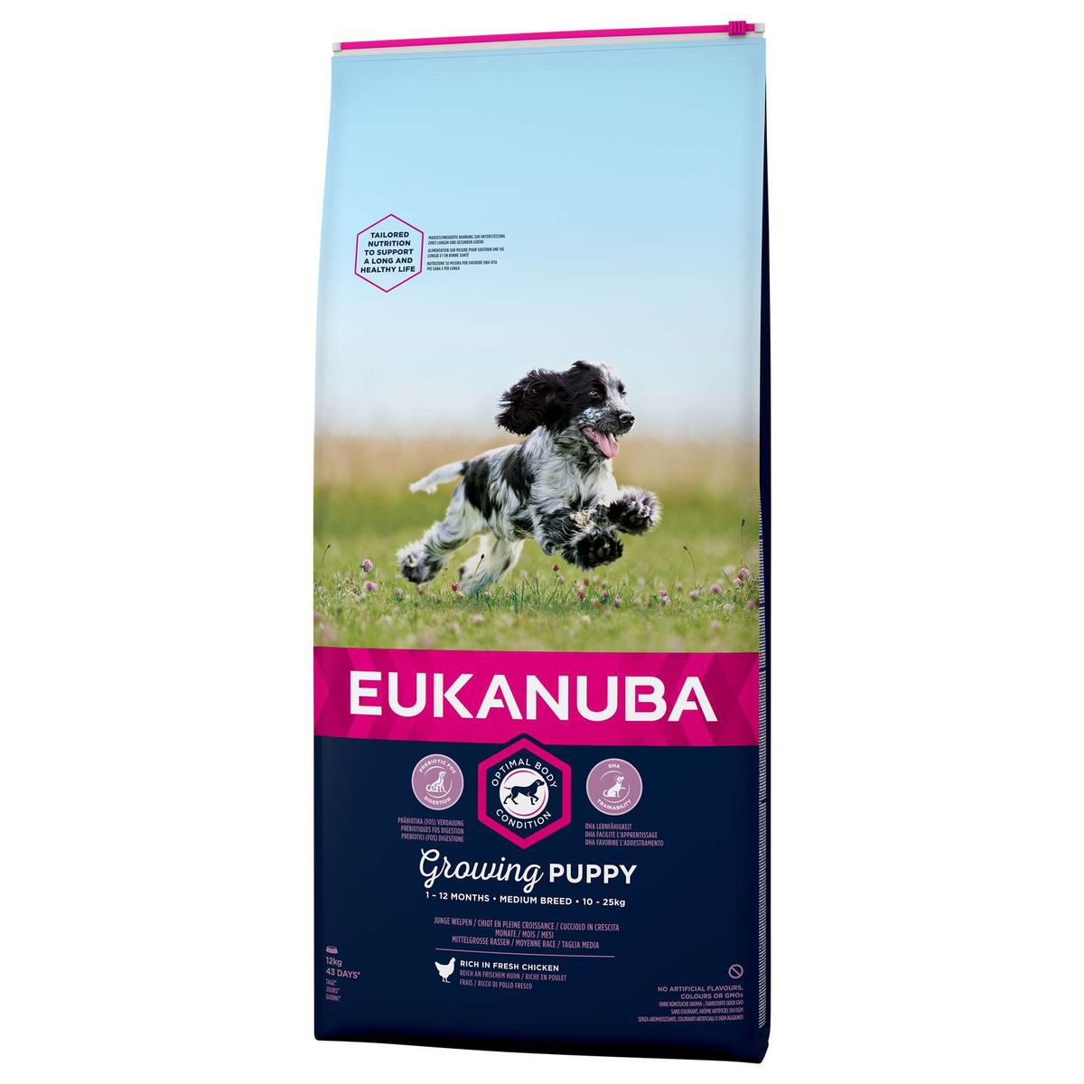 Eldorado - Eukanuba puppy M kylling & ris 12kg - Hundefoder - Alt til Hunden