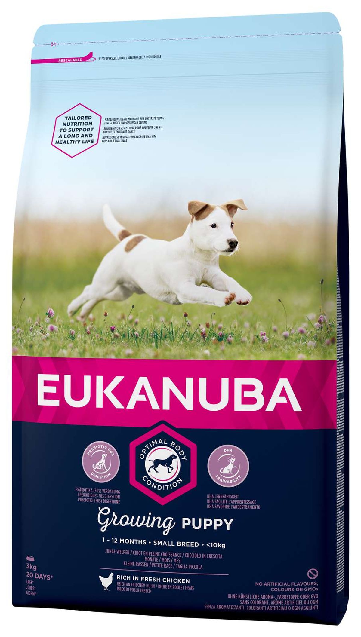 Eldorado - Eukanuba puppy small kylling & ris 3kg - Hundefoder - Alt til Hunden