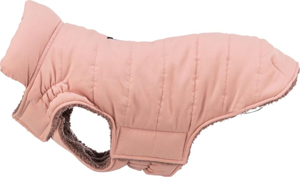 Eldorado - Trixie Lesmont vinterfrakke til hunde, Farve: Aprikos - M: ryg: 45 cm, mave: 52-58 cm, hals: 44-52 cm - Pet Apparel - Polyester","Fleece