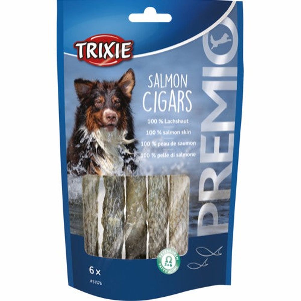 Eldorado - Trixie Premio Salmon cigars 70 g - Hundegodbidder