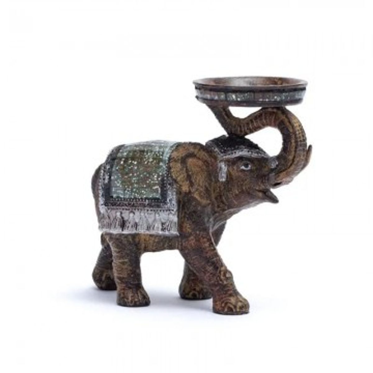 Elefant med lysestage - Dyr figurer - GodKarmaShop