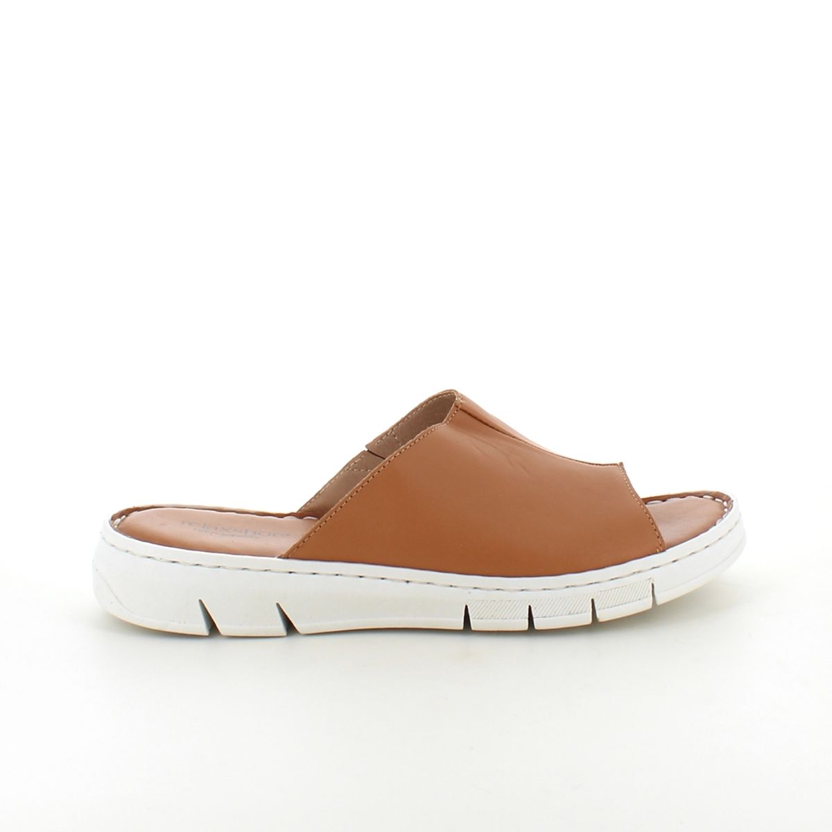 Elegant brun slip in i skind fra Relaxshoe - 38