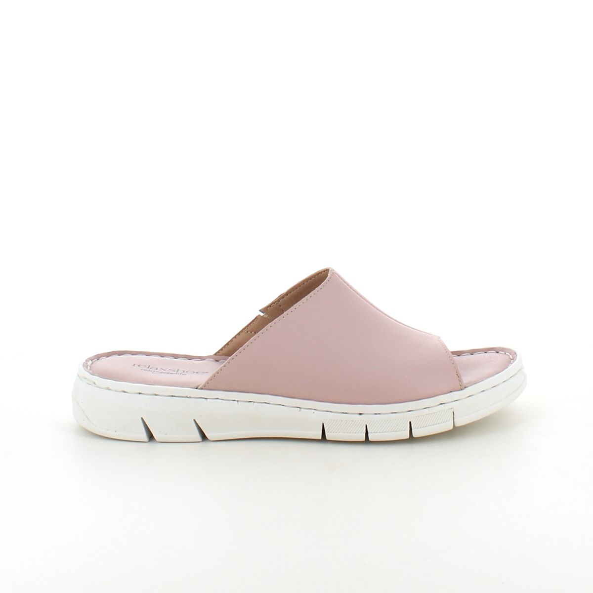 Elegant rosa slip in i skind fra Relaxshoe - 38