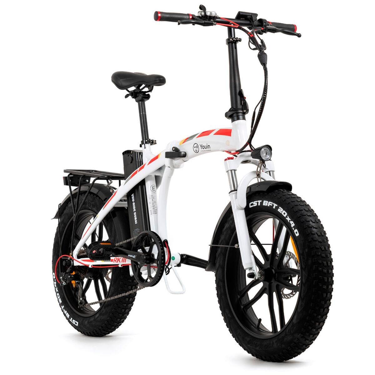 Elektrisk cykel Youin BK1600W DUBAI Hvid 20" 25 km/h