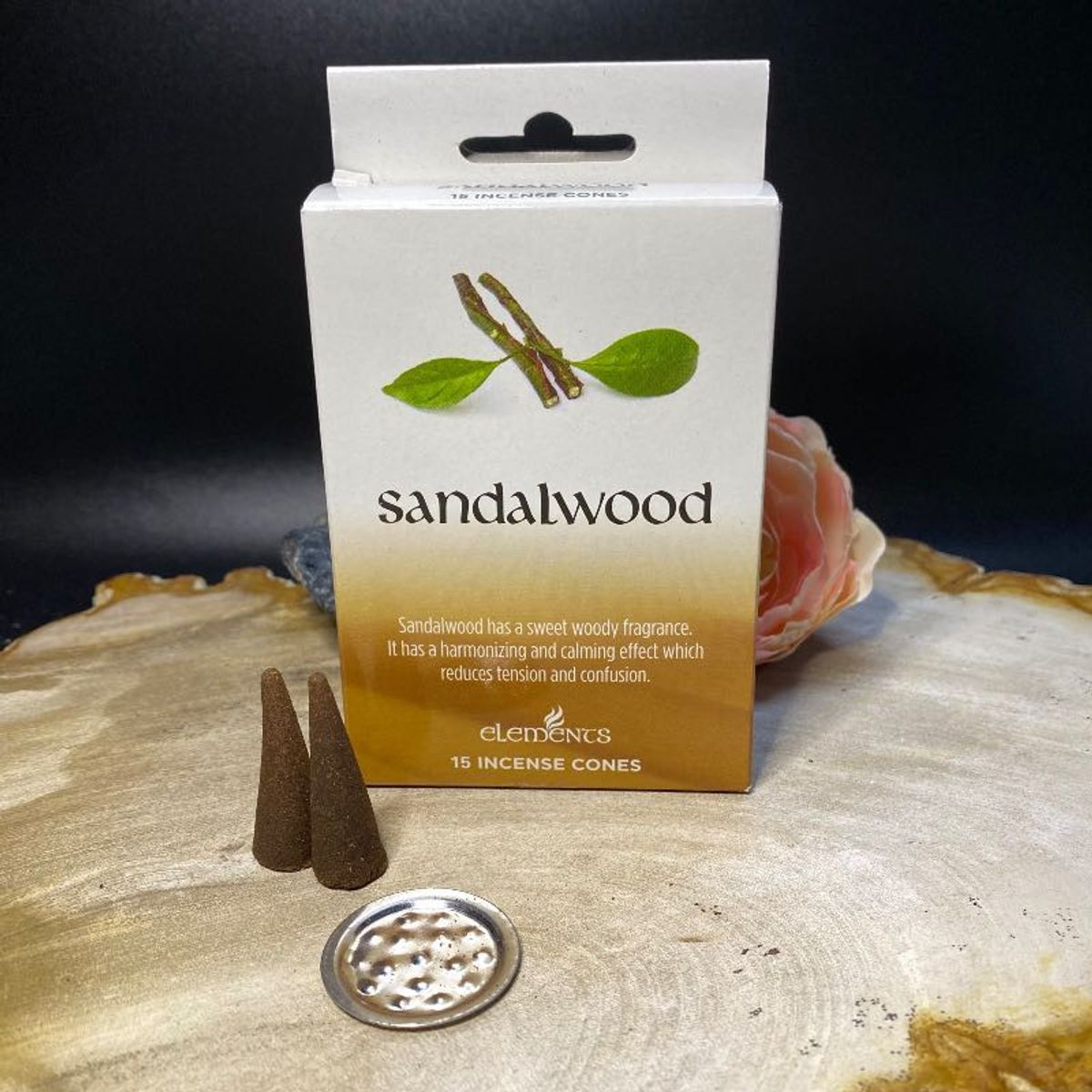 Elements Sandalwood cones 15stk