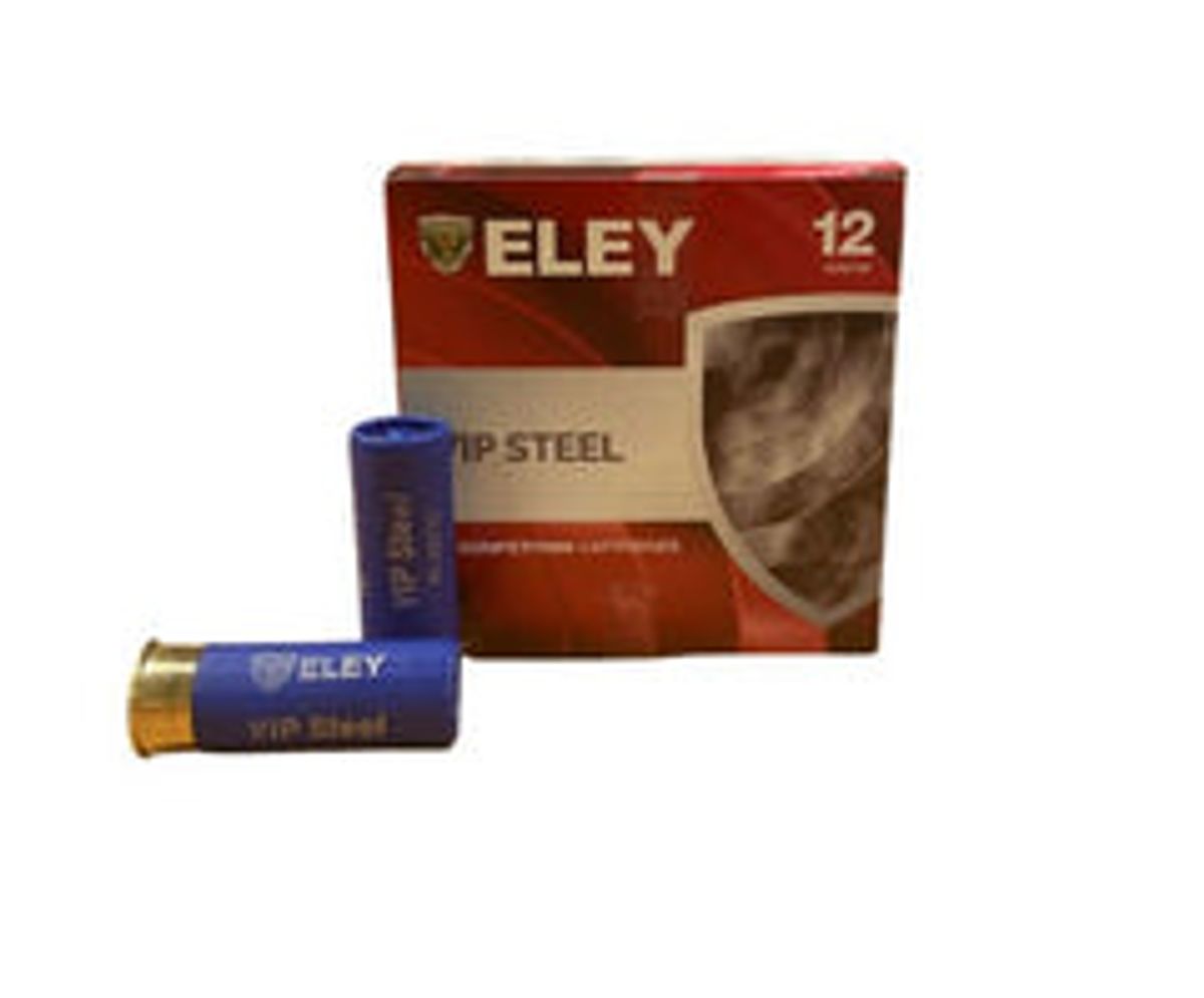 Eley Vip Steel flugtskydningspatron 12/70 str. 7/24g - 25 stk.