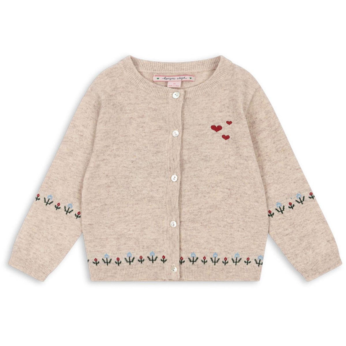 Eli uld cardigan (5-6 år)