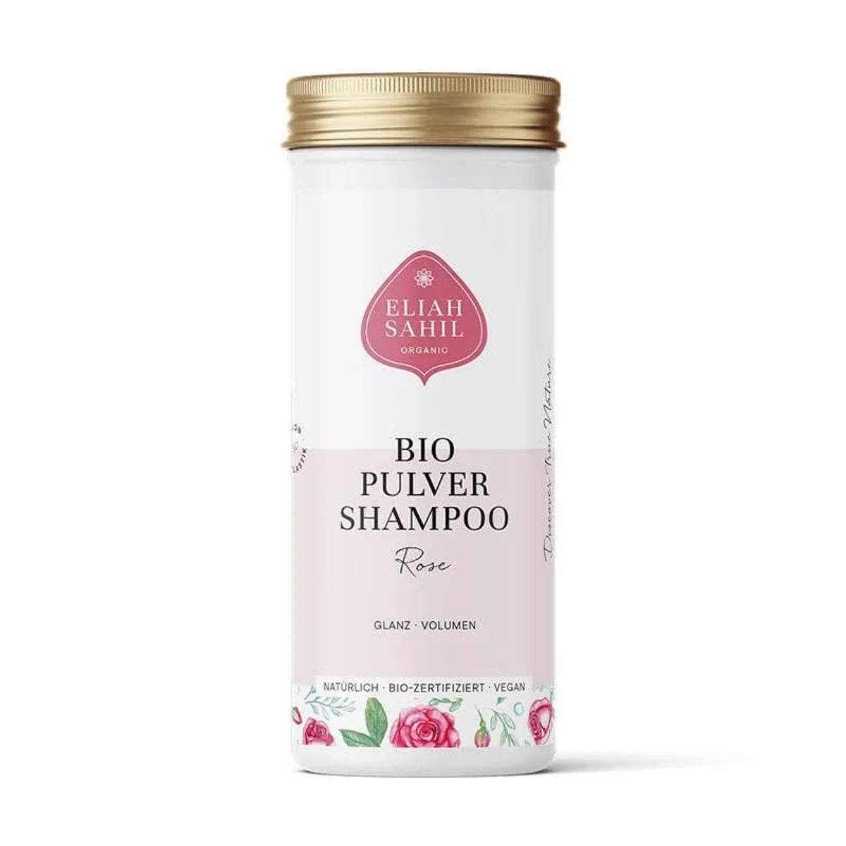 ELIAH SAHIL - ØKOLOGISK SHAMPOO POWDER M. ROSER - VOLUME & GLANS - Shampoo powder - ELIAH SAHIL - StudioBuus