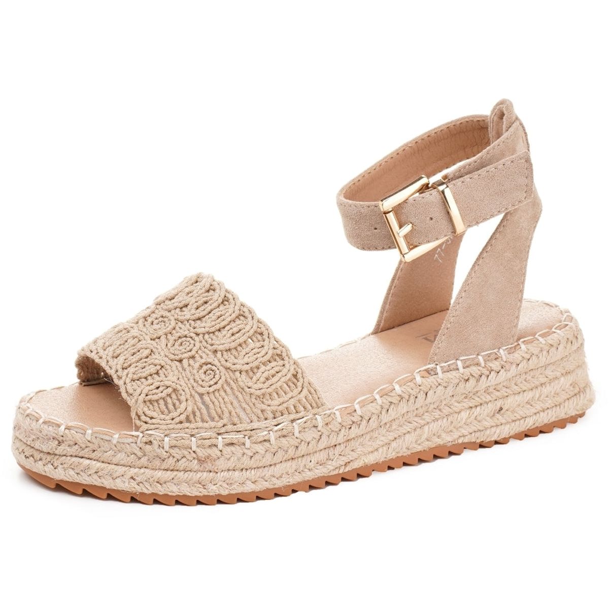 Eline dame sandal 77-529 - Kaki