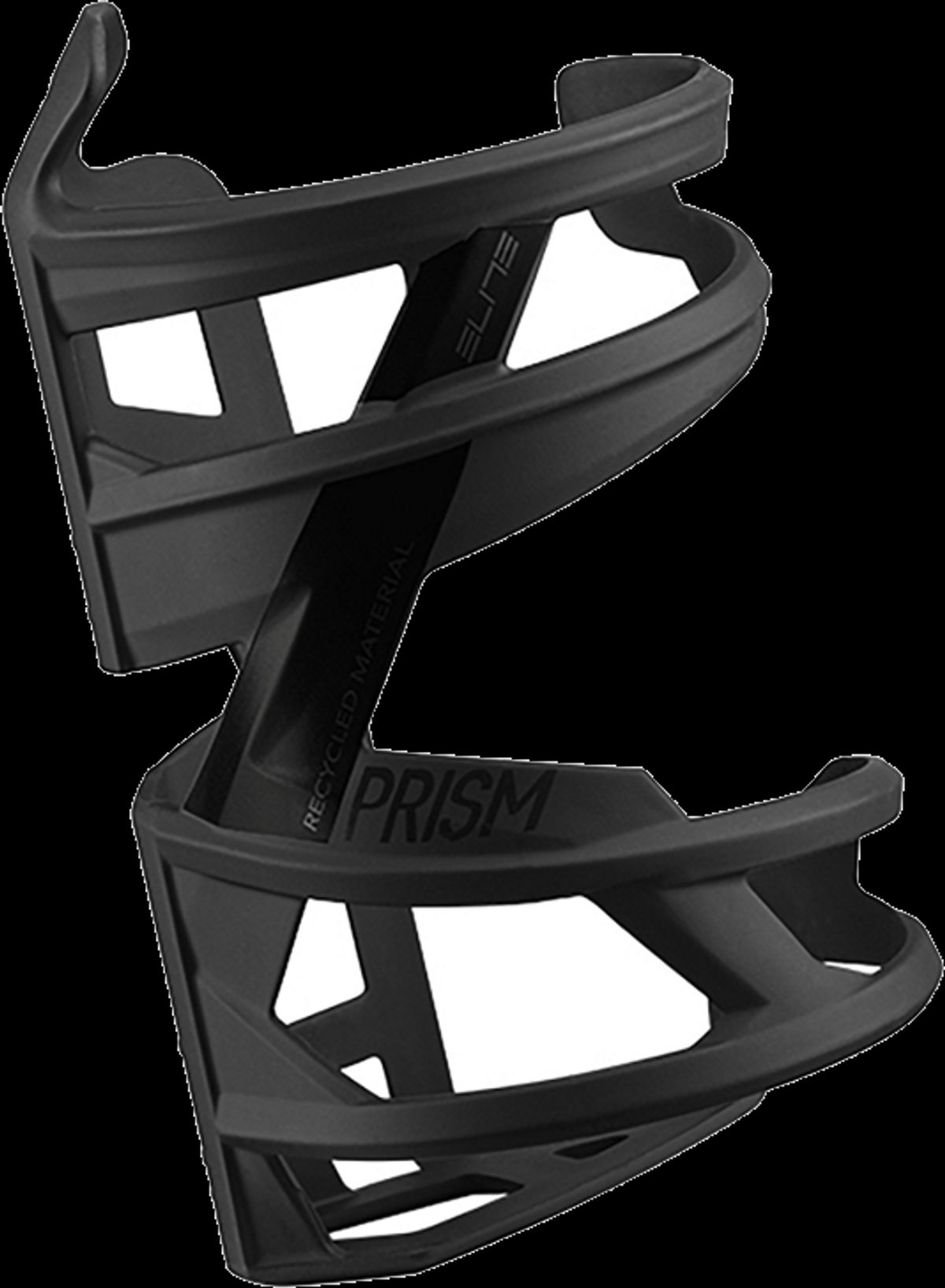 Elite Bottle Cage Prism Right - Recycled [RIGHT] - Soft Black