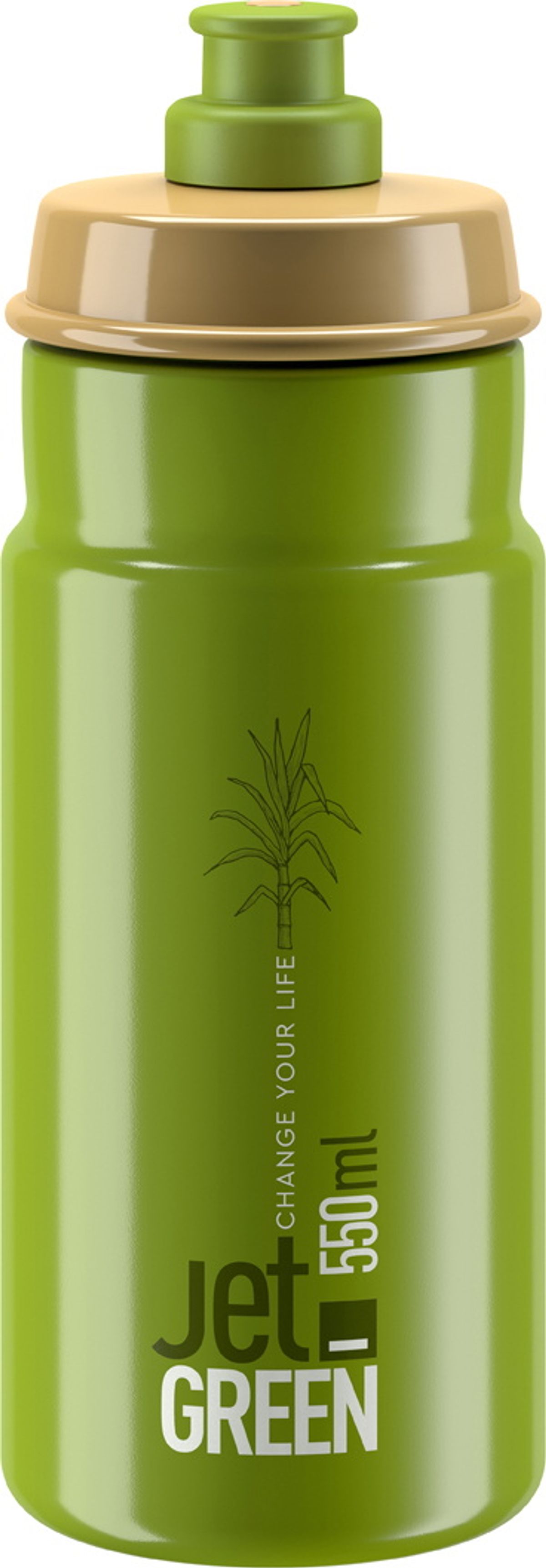 Elite JET Green Drikkedunk - 550ml - Olive