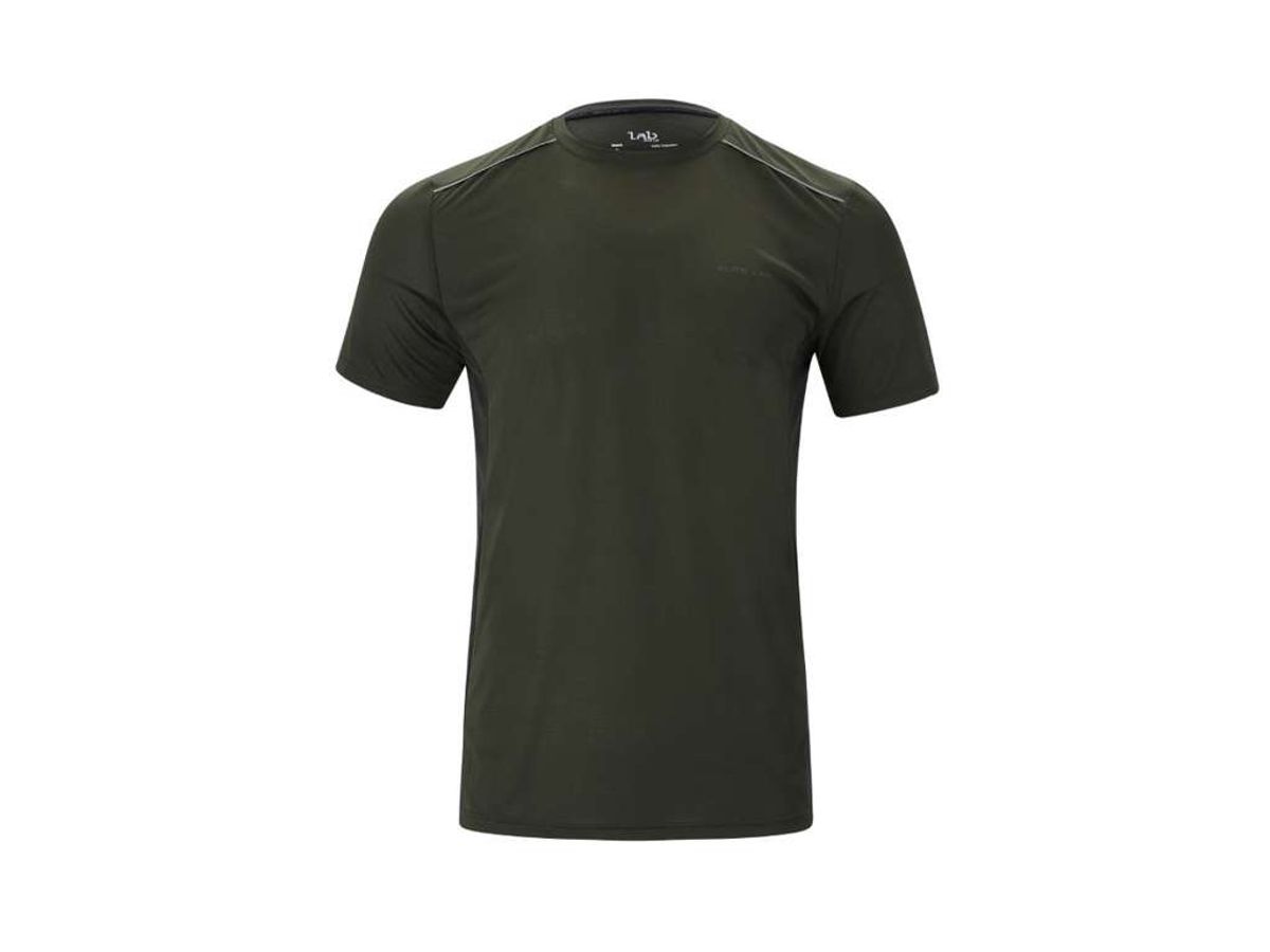 Elite Lab E-Lab - T-shirt - Letvægt - K/Æ - Olive - Str. S