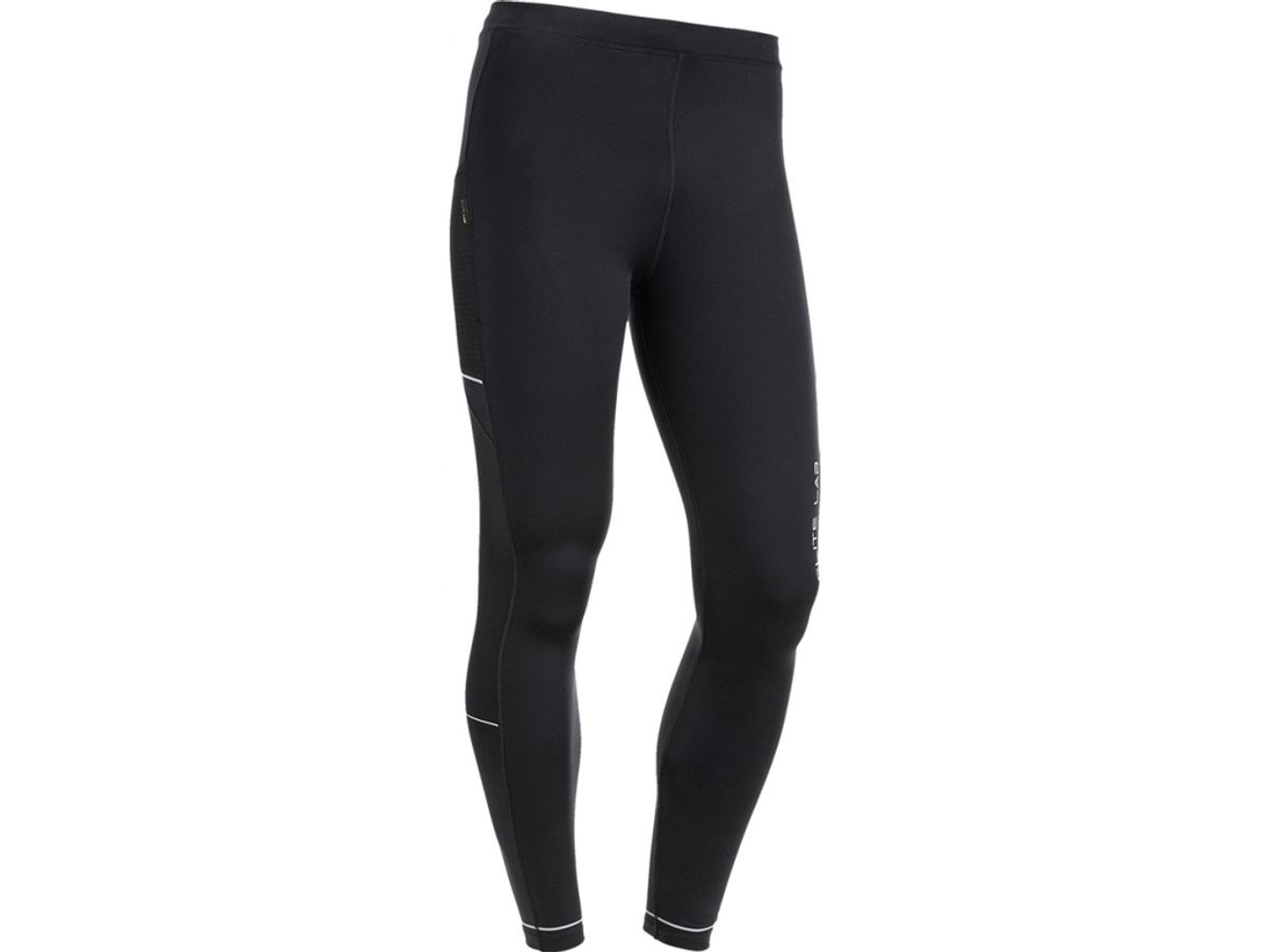 Elite Lab Run Elite X1 Winter - Tights - Herre - Sort - Str. 2XL