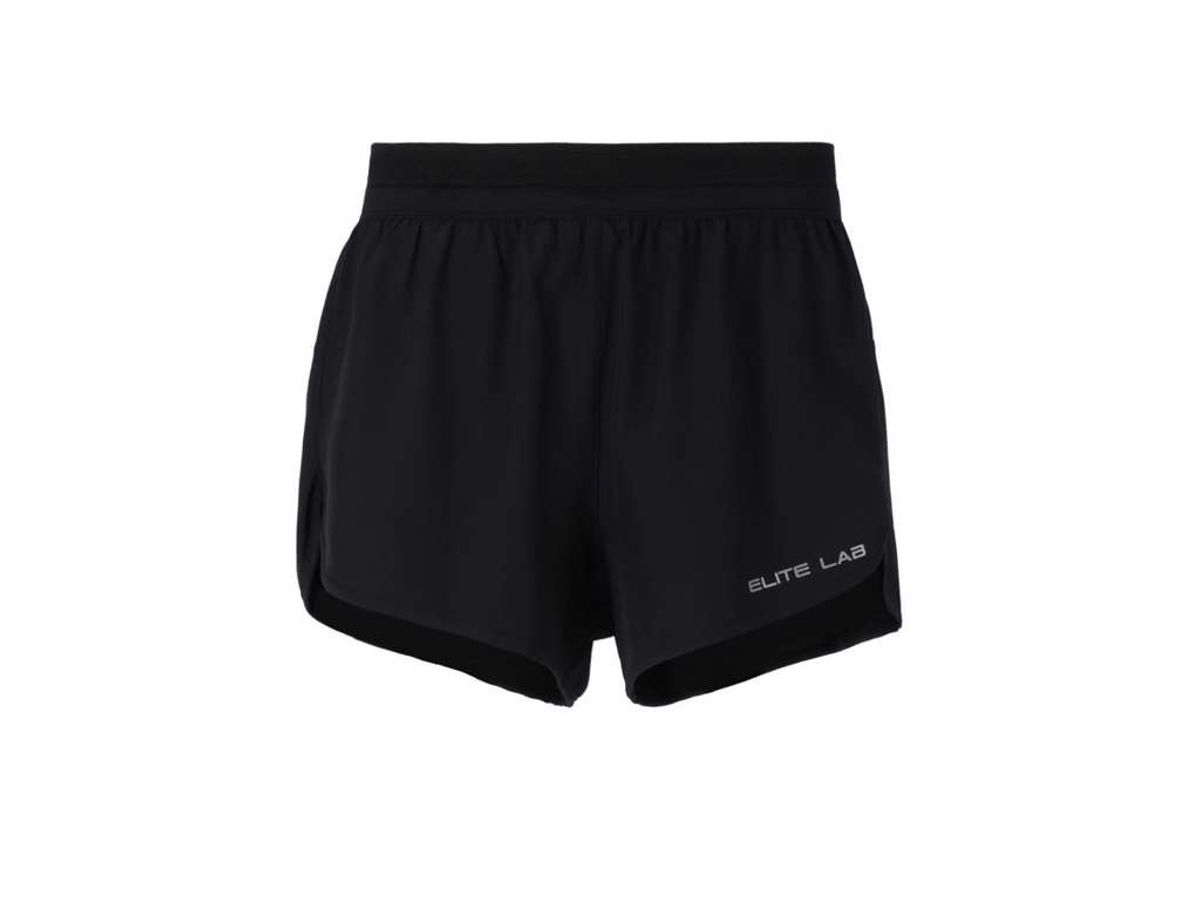 Elite Lab Run - Shorts - Letvægt - 2-i-1 - Dame - Sort - Str. 34