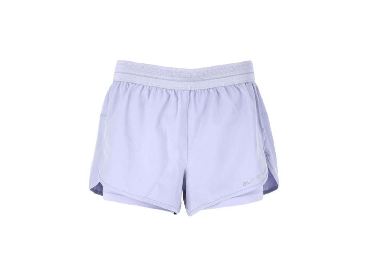 Elite Lab Run - Shorts - Letvægt - 2-i-1 - Dame - Sweet Lavender - Str. 36