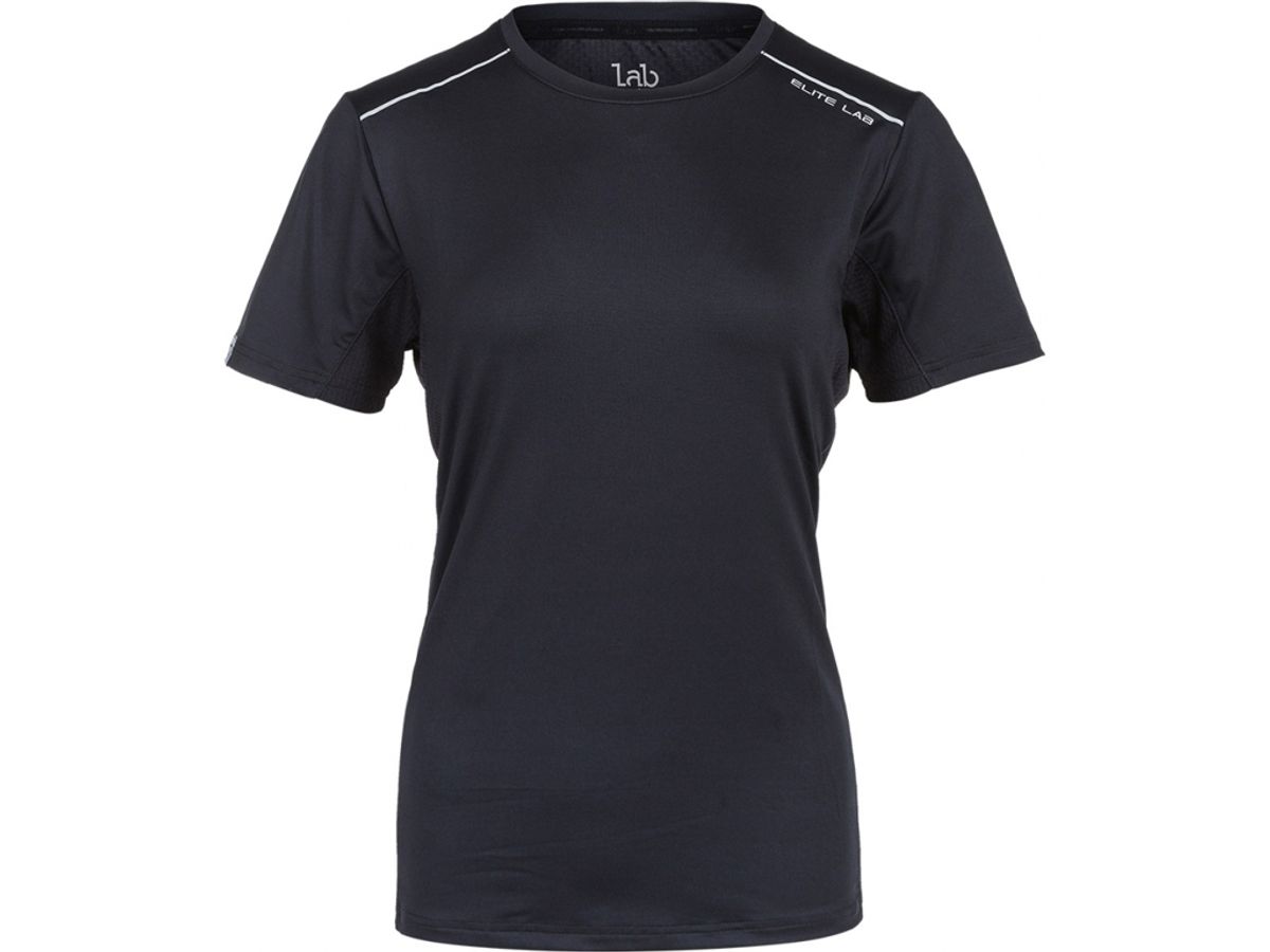 Elite Lab Tech Elite X1 - T-shirt - Korte ærmer - Dame - Sort - Str. 36