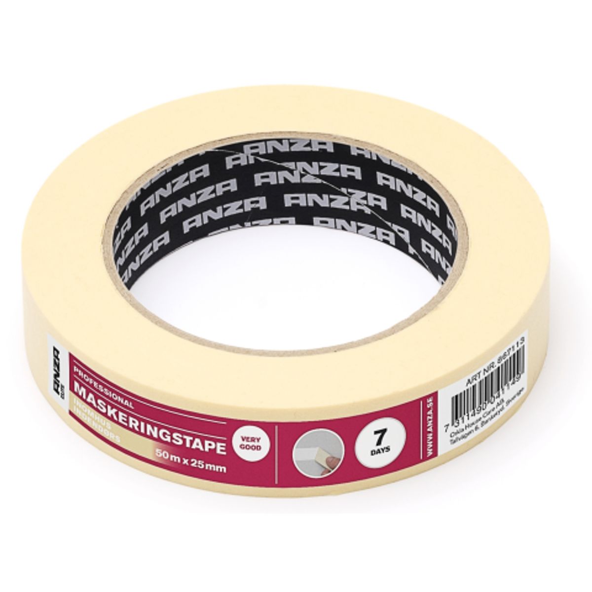 Elite PRO maskeringstape Inde 50m x 38mm