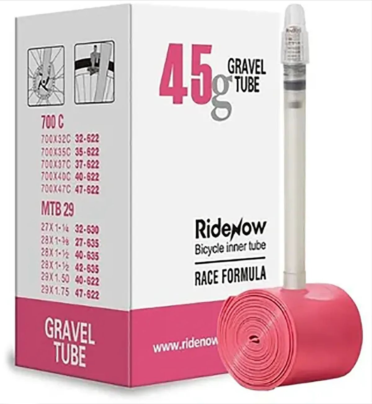 EliteWheels RideNow Tube Gravel - 65mm 45g